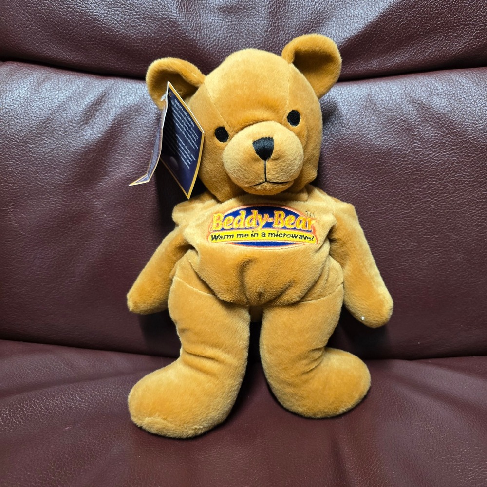 Intelex Beddy Bear Microwavable Lavender Scented Plush Teddy Bear Brown NEW
